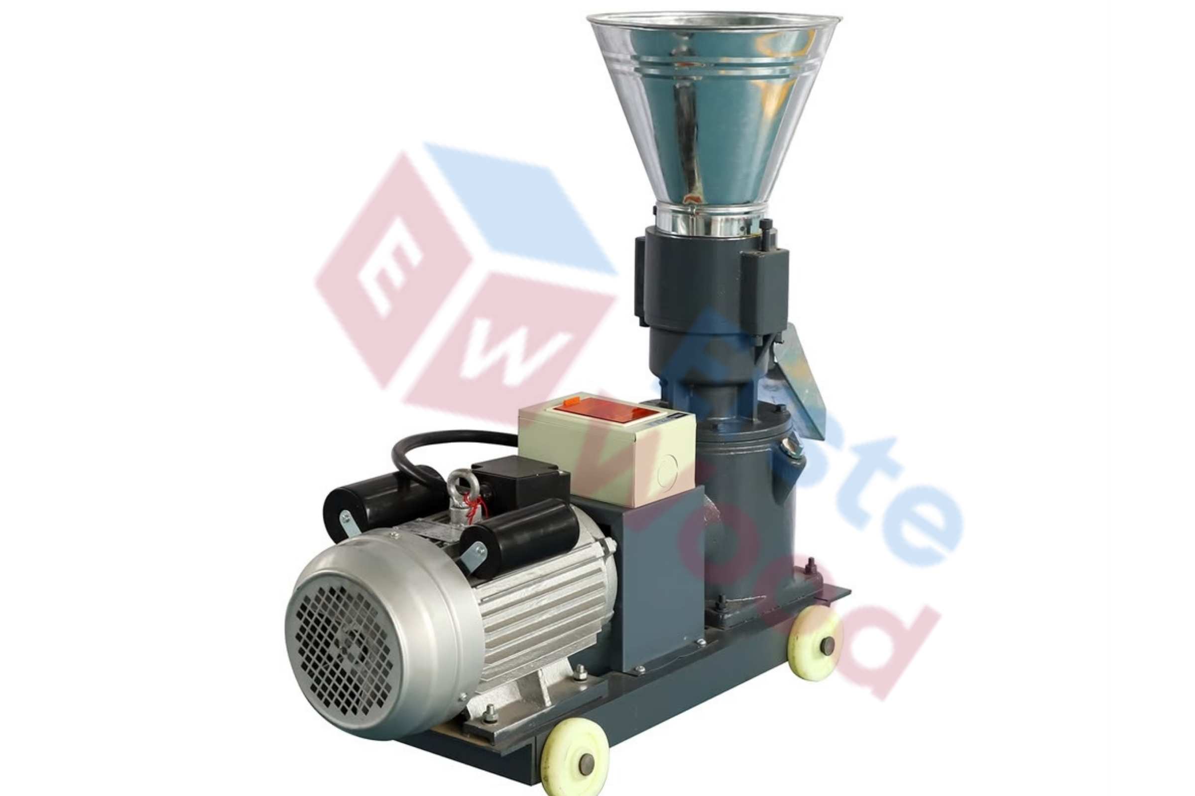 Granulator, masina de facut peleti, motor electric monofazic , 2.2 KW, EW-6120 - imagine 2