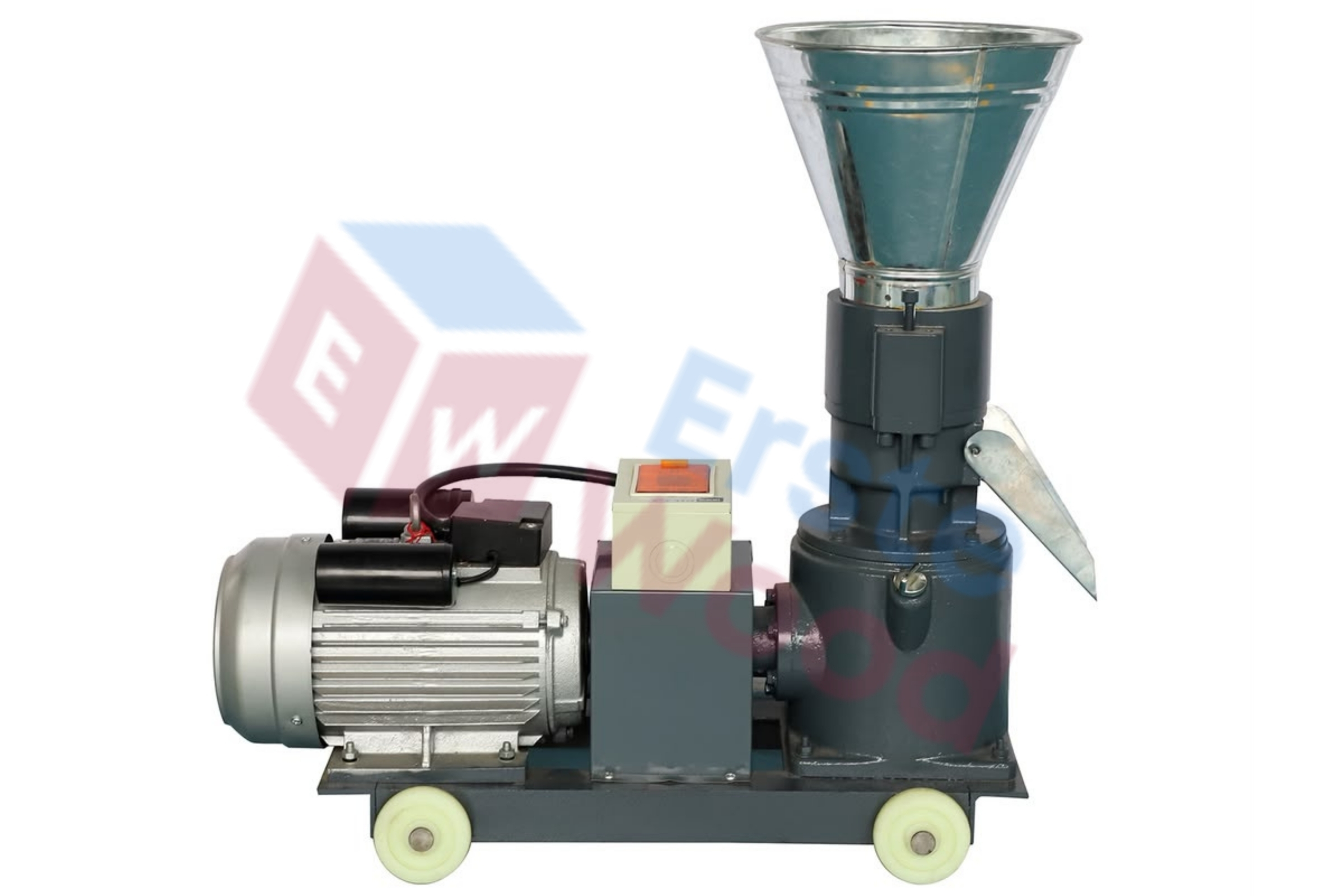 Granulator, masina de facut peleti, motor electric monofazic , 2.2 KW, EW-6120 - imagine 3