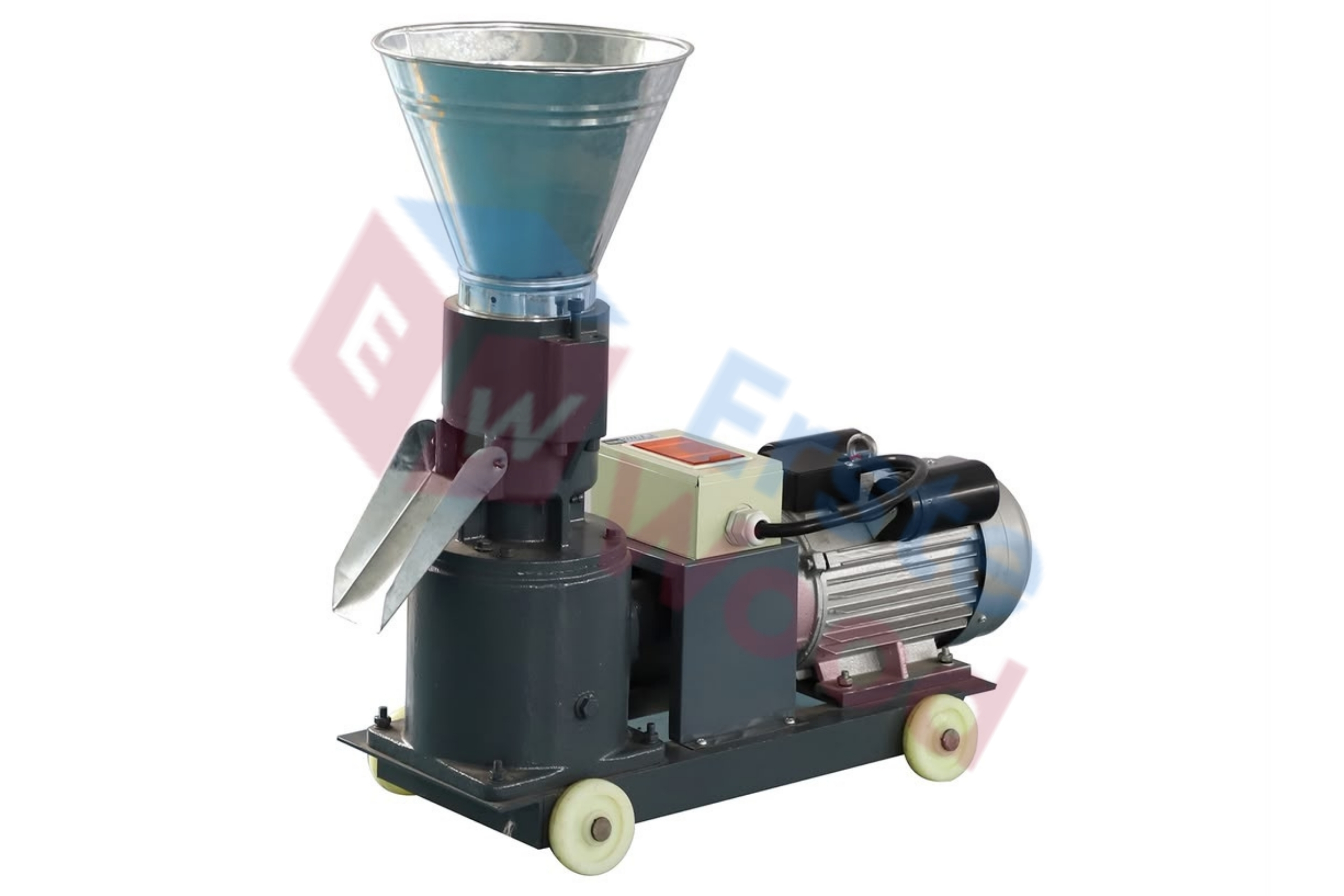Granulator, masina de facut peleti, motor electric monofazic , 2.2 KW, EW-6120 - imagine 4